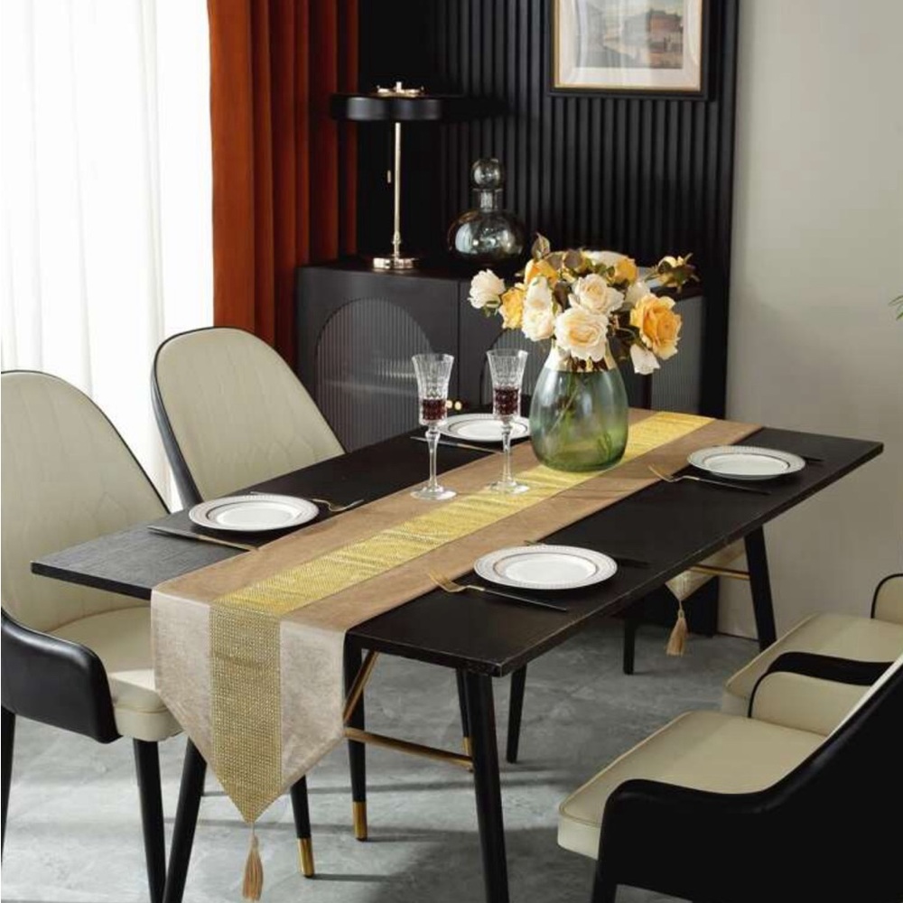 Luxury Rhinestone Table Runner - Picture 6 of 13